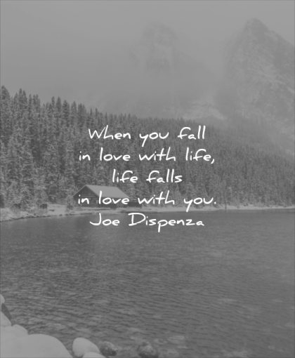 short love quotes when you fall with life falls joe dispenza wisdom