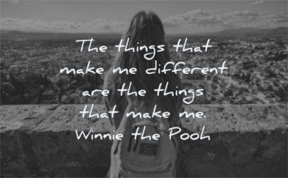 inspirational quotes for kids things make different winnie the pooh wisdom girl looking bag