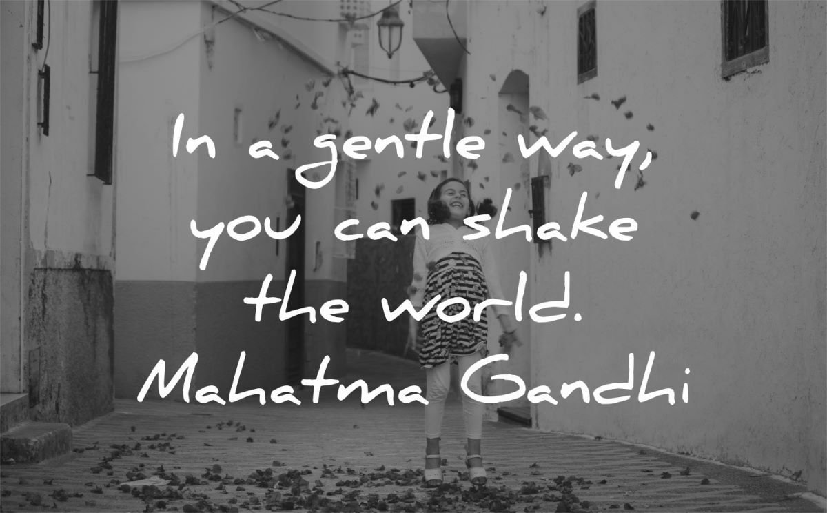 130 Mahatma Gandhi Quotes On Peace, Religion, Leadership